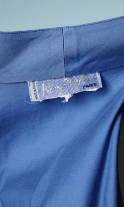 B0011-Robe-en-coton-bleu-ciel-croisée-poches-poitrine-évasées-t36-38-01