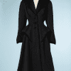 B0016-Manteau-en-lainage-noir-coupe-1940-Mugler-t42-01