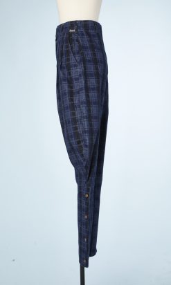 B0066-Jodhpur-1980-punk-en-jean-à-carreaux-t34-01