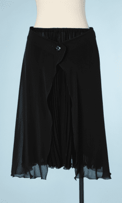 B0237-Jupe-Chanel-en-mousseline-plissée-noire-38-01