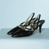 B0429-Paire-de-sandales-en-cuir-noir-Chanel-CC-en-strass-t39-02