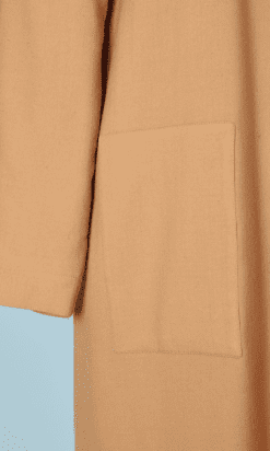 B0440-Robe-en-laiange-caramel-et-bleu-Courrèges-Hyperbole-T38-001