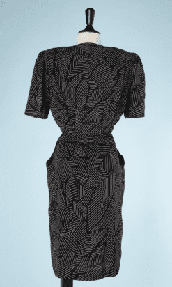 B0654-Robe-Ungaro-noire-et-blanche-1980-T36-001