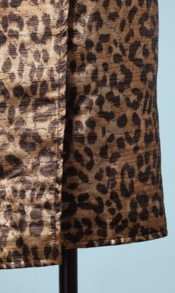 B0659-Robe-bustier-en-polyester-et-lamé-imprimé-panthère-Karl-Lagerfeld-T36-001