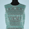 B0673-Top-en-tulle-turquoise-brodé-de-perles-blanches-et-turquoises-T4042-001