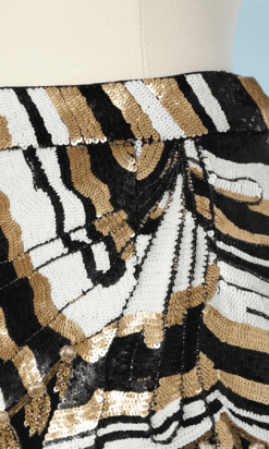 B0676-Jupe-Valentino-night-noire-pailletée-blanc-or-noir-T38-001