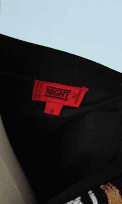 B0676-Jupe-Valentino-night-noire-pailletée-blanc-or-noir-T38-001