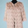 B0681-Veste-en-franges-de-soie-rose-pâle-T40-001