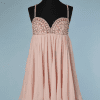 B1033-Robe-baby-doll-Gai-Mattiolo-en-mousseline-rose-pale-poitrine-brodée-de-perles-et-paillettes-t38-01