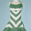 B1651-Maillot-de-bain-jupette-en-coton-vert-et-blanc-1930-40t72cm-01