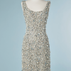 B1685-Robe-1960-entièrement-perlé-et-strassé-T36-01