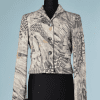 B1731-Veste-Roberto-Cavalli-en-lainage-imprimé-bas-de-manches-T42-01.