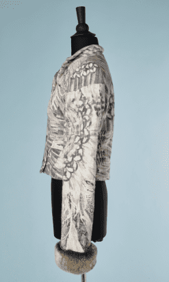 B1731-Veste-Roberto-Cavalli-en-lainage-imprimé-bas-de-manches-T42-01.