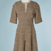 B1742-Robe-Chanel-en-lainage-et-mousseline-T36-01
