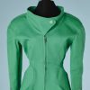B1777-Veste-en-piqué-de-coton-vert-Thierry-Mugler-T34-01