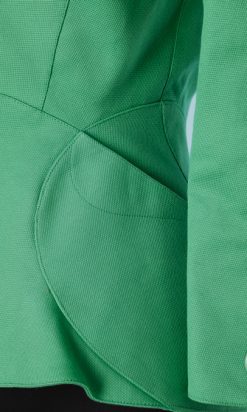 B1777-Veste-en-piqué-de-coton-vert-Thierry-Mugler-T34-01
