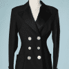 B2154-Veste-de-smoking-noir-boutons-en-strass-Gianni-Versace-t38-01
