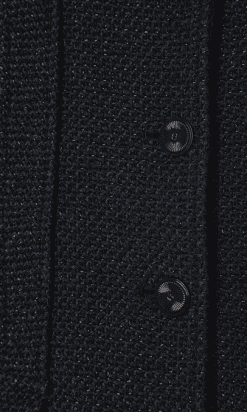 B2175-Tailleur-Chanel-en-lainage-tissé-marine-et-fils-lurex-argent-t40-01