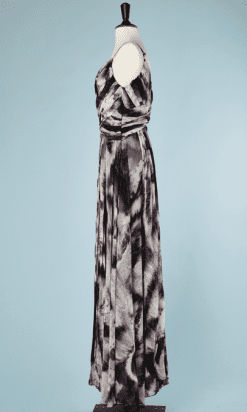 B2197-Robe-longue-à-bretelles-violet-gris-noir-Roberto-Cavalli-t36-01