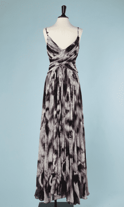 B2197-Robe-longue-à-bretelles-violet-gris-noir-Roberto-Cavalli-t36-01