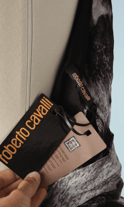 B2197-Robe-longue-à-bretelles-violet-gris-noir-Roberto-Cavalli-t36-01