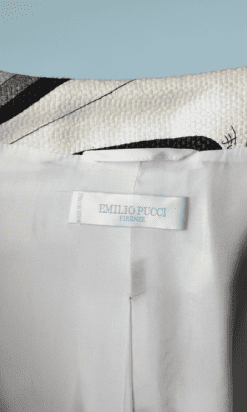 B2243-Manteau-en-piqué-de-coton-imprimé-et-liseré-argent-Emilio-Pucci-T42-01
