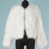 B2252-Veste-courte-en-plumes-de-cygne-blanc-T42-01