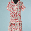 B2348-Robe-1925-en-voile-de-coton-imprimé-de-fleurs-roses-T42-01