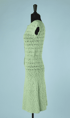 B2652-Robe-1930-en-tricot-vert-fait-main-T38-01