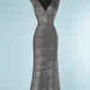 B2679-Robe-longue-en-maille-stretch-gris-argent-Hervé-Leger-T34-01