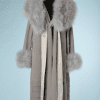 B0769-Manteau-1930-en-mousseline-et-satin-gris-col-et-bas-de-manches-en-marabout-t40-01