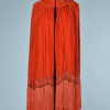 B1257-Cape-en-velours-de-soie-orange-et-longues-franges-en-soie-01