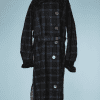 B1660-Manteau-1910-en-lainage-noir-carreaux-bleus-surpiqûres-jaunes-t42-44-01