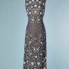 B1812-Robe-longue-en-voile-marine-brodée-perles-paillettes-strass-Curiel-T40-01
