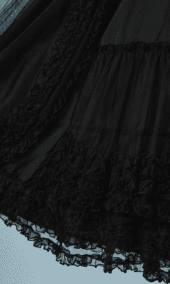B2111-Robe-noire-bretelles-et-tulle-Jean-Paul-Gaultier-t34-01