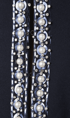B2128-Veste-Gai-Mattiolo-marine-cousue-de-perles-et-paillettes-et-strass-t42-01