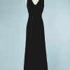 B2195-Robe-longue-Karl-Lagerfeld-collier-en-perles-et-strass-t36-01