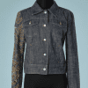 B2203-Veste-en-jean-manche-brodée-Christian-Lacroix-t38-01