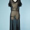 B2835-Robe-longue-1930-en-mousseline-noire-brodée-T38-01