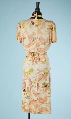 B2987-Xx-Ensemble-veste-et-robe-avec-découpes-1940-en-jersey-T36-01