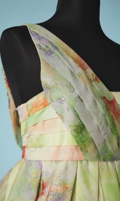 B2805-mini-Robe-Krizia-en-mousseline-imprimé-T38-01