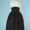 B3211-Robe-cocktail-en-faille-noir-et-blanche-Victor-Costa-T40