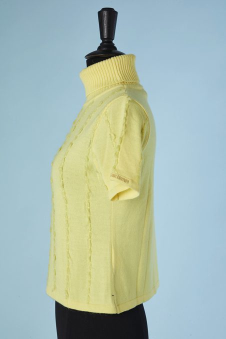 Pearl Izumi Femme – Sweat à Capuche 1/4 Zip Jaune/Bleu – Cyclisme, Running, Sport – Taille M