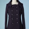 B3280-Veste-caban-Christian-Dior-marine-Acrylique-viscose-et-soie-t38-001