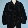B3464-Veste-dhomme-en-velours-peluche-noir-001