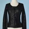 B3466-Gilet-en-tricot-noir-paillete-Dolce-Gabbana-001