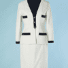 B3499-Tailleur-Chanel-1992-en-pique-de-coton-blanc-et-marements-marine-doublure-cc-t38-001