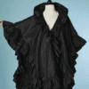 B4344-Cape-en-soie-noire-Christian-Dior-002