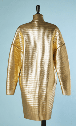 B4355-Manteau-en-laine-noir-enduit-or-Stella-McCartney-T-oversize-001