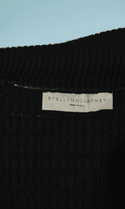 B4355-Manteau-en-laine-noir-enduit-or-Stella-McCartney-T-oversize-001